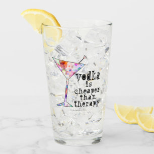 Verre La vodka est meilleur marché que le #Highball de