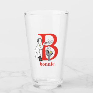 Verre L'ABC du Dr Seuss : Lettre B - Rouge Ajoutez vot