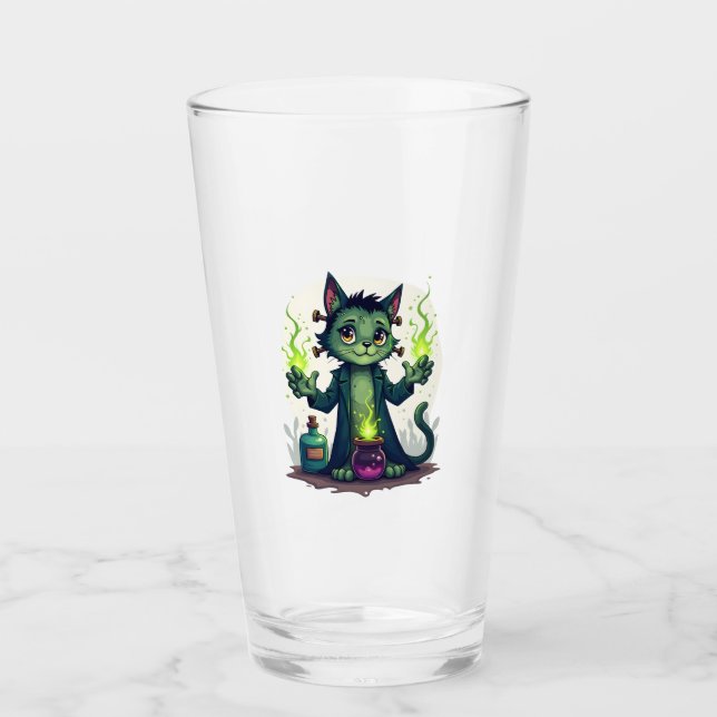 Verre Laboratoire de Franken-Chat (Devant)