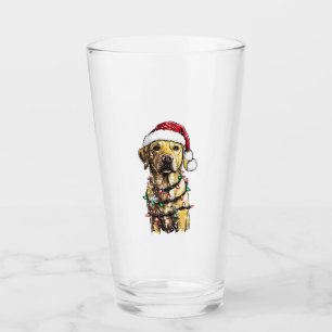 Verre Labrador Retriever Chiens Arbre Noël Sweater Xma