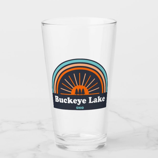 Verre Lac Buckeye Ohio Arc-en-ciel (Devant)