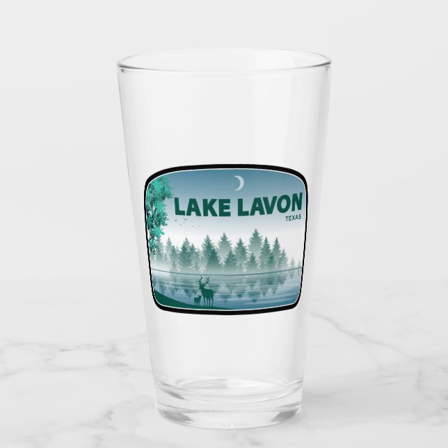 Verre Lac Lavon Texas Deer (Devant)