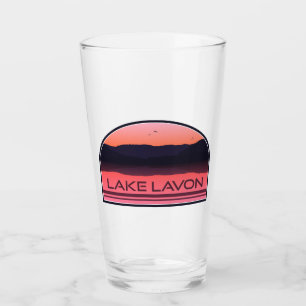 Verre Lac Lavon Texas Red Sunrise