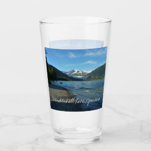 Verre Lac Mendenhall dans Juneau Paysage de l'Alaska