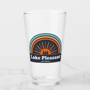 Verre Lac Pleasant Arizona Arc-en-ciel