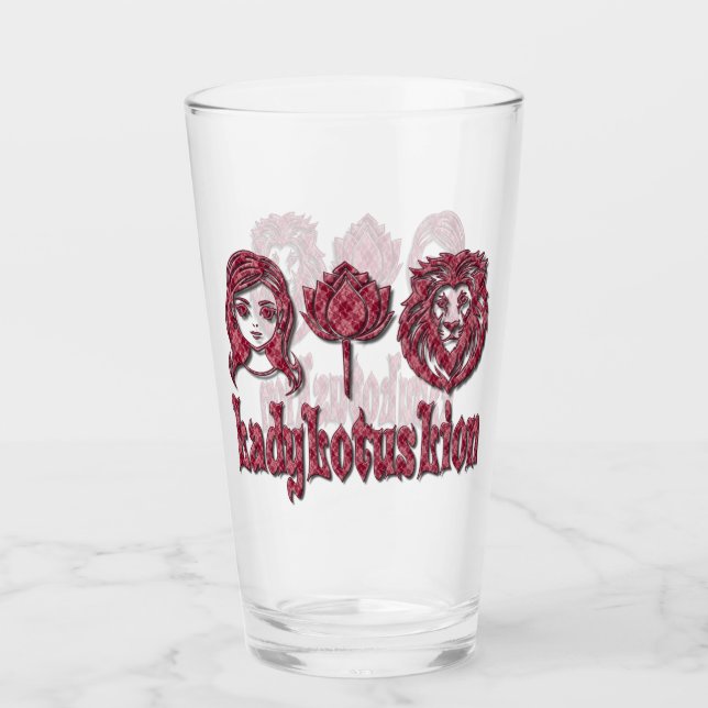 Verre LadyLotusLion (Devant)