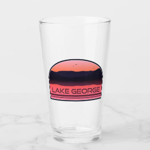 Verre Lake George New York Red Sunrise