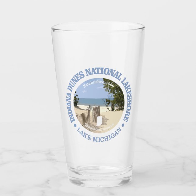 Verre Lakeshore national des dunes de l'Indiana (Devant)