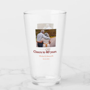 Verre L'arc de Marron salue le mariage de 40 ans