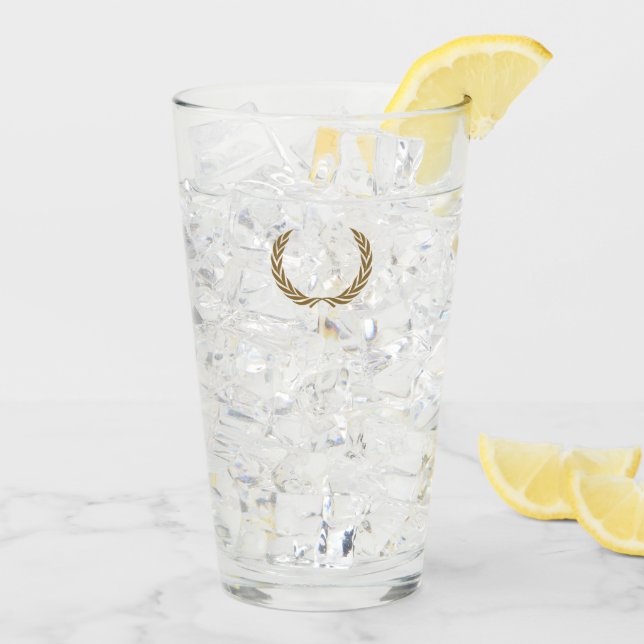 Verre Laurel wreath (Dos glace)