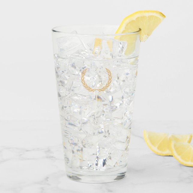 Verre Laurel wreath (Dos glace)