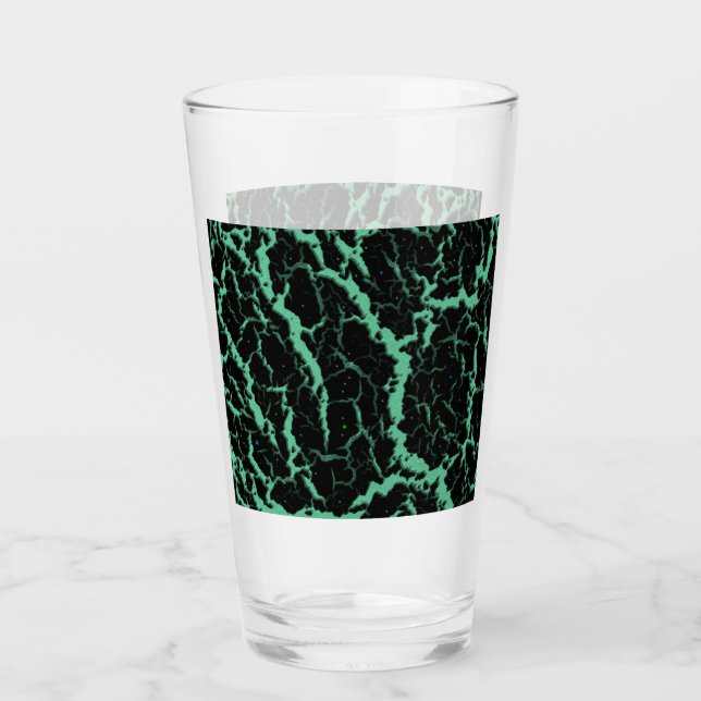 Verre Lave d'espace fissuré - Mention (Devant)