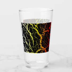 Verre Lave spatiale fissurée - Chaleur WYR