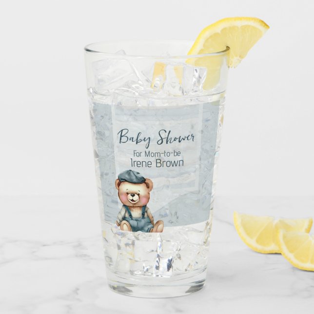 Verre Le Baby shower charmant (Dos glace)
