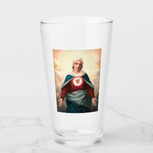 Verre Le Cœur immaculé de Marie