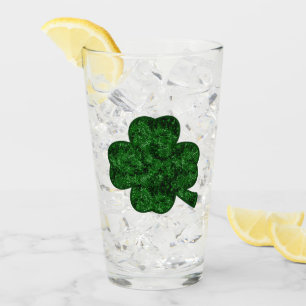 Verre Le destin du destin de chance de vert de trèfle de