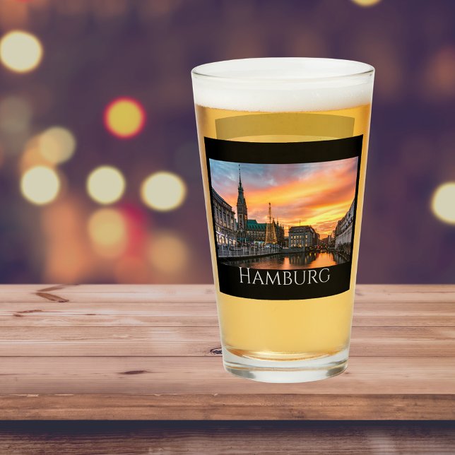 Verre Le front de mer Pittoresque de Hambourg (Créateur téléchargé)