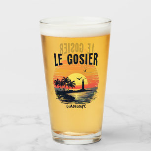 Verre Le Gosier Guadeloupe Sunset   Glass