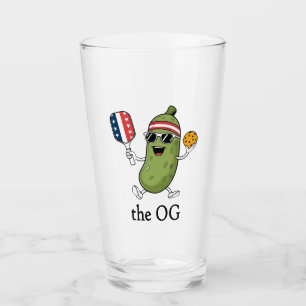 Verre Le joueur de pickleball original