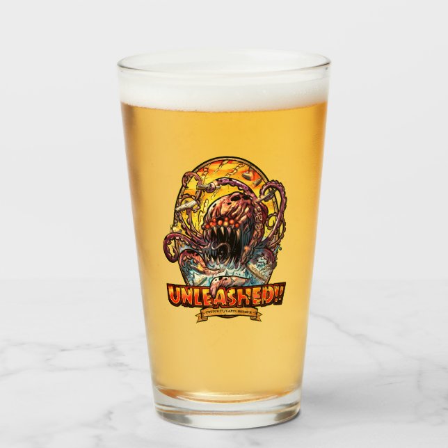 Verre Le Kraken est libéré !! (Devant (rempli))