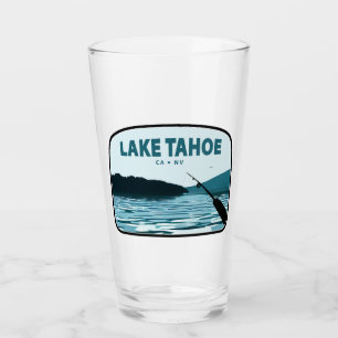 Verre Le lac Tahoe Californie Nevada Fishing Rod