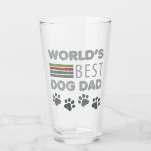 Verre Le meilleur papa de chien du monde