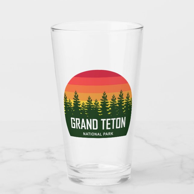 Verre Le Parc national de Grand Teton (Devant)