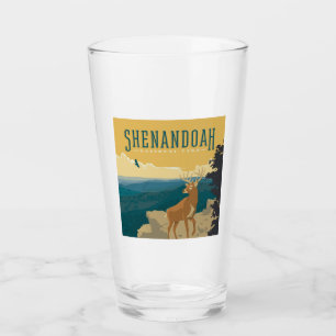 Verre Le Parc national de Shenandoah Cerf