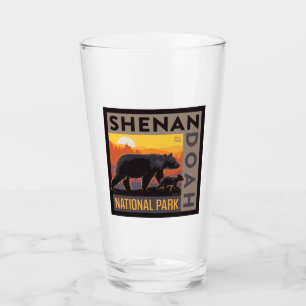 Verre Le Parc national de Shenandoah Mama Bear & Cubs