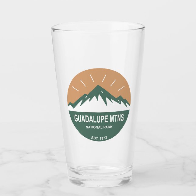 Verre Le Parc national des Monts Guadalupe (Devant)