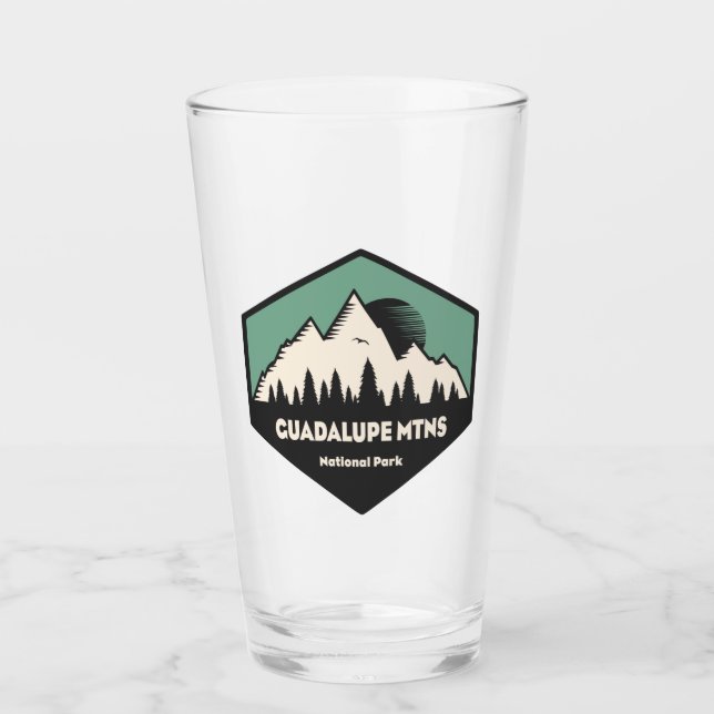 Verre Le Parc national des Monts Guadalupe (Devant)