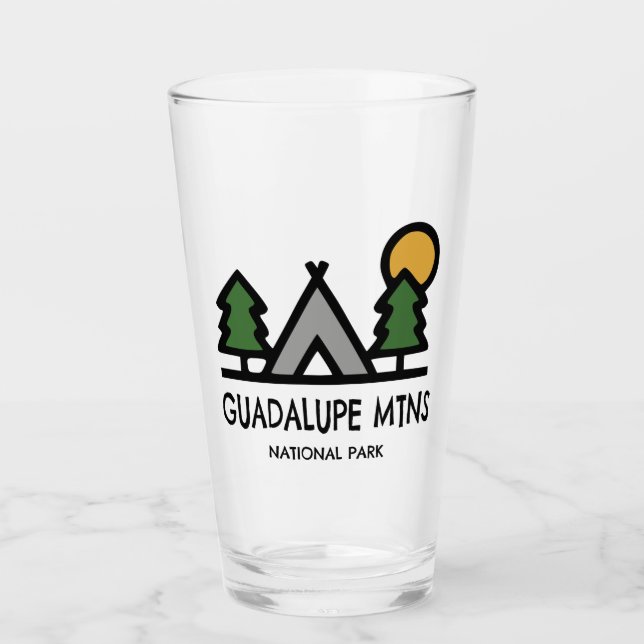 Verre Le Parc national des Monts Guadalupe (Devant)