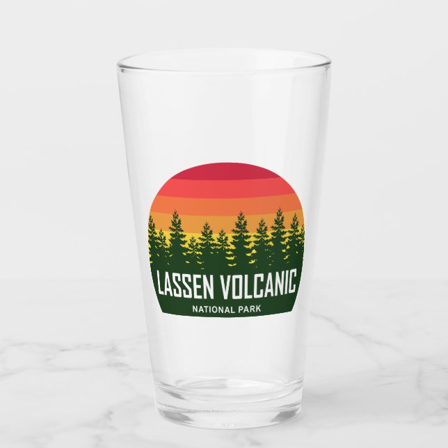 Verre Le Parc national volcanique de Lassen (Devant)