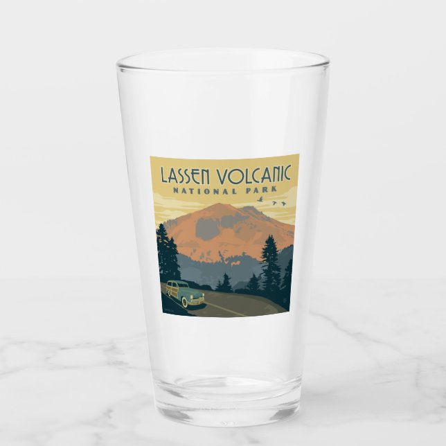 Verre Le Parc national volcanique de Lassen | Voyage rou (Devant)