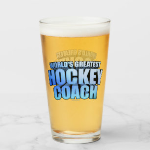 Verre Le plus grand entraîneur de hockey du monde