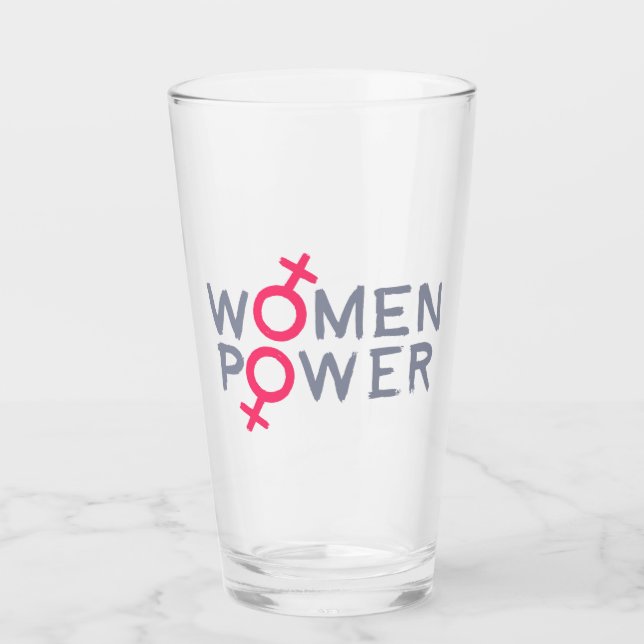 Verre Le pouvoir des femmes (Devant)