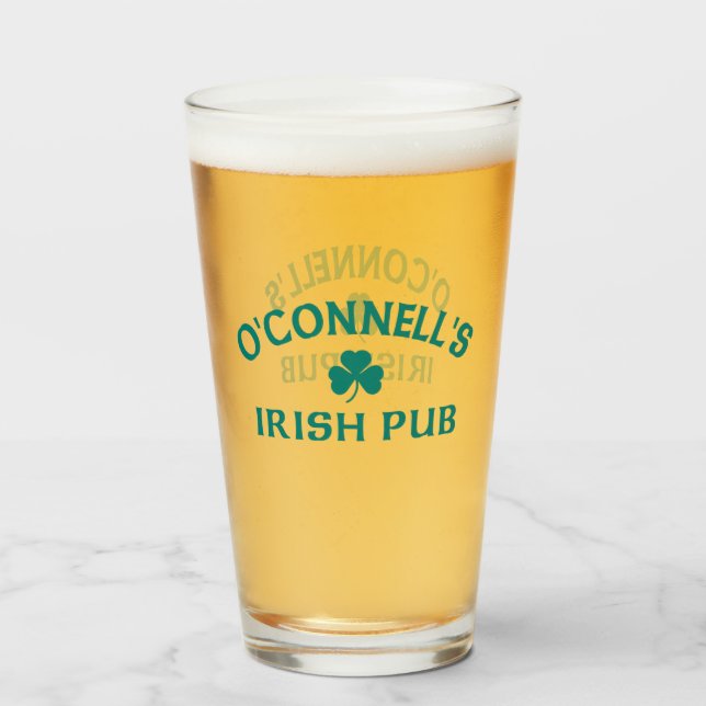 Verre Le Pub Irlandais O'Connell  (Devant (rempli))