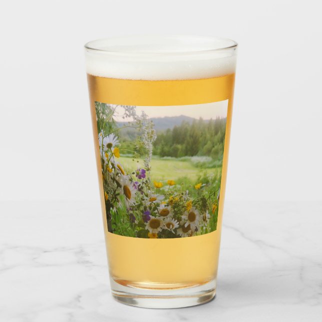 Verre Le rêve d'une nuit d'été - Hälsingland - Suède (Devant (rempli))