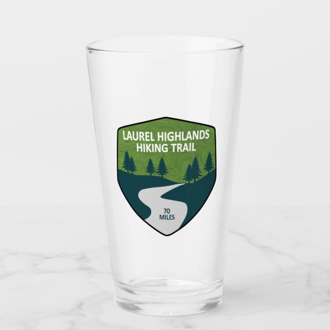 Verre Le sentier Randonnée Laurel Highlands (Devant)