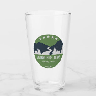 Verre Le sentier Randonnée Laurel Highlands