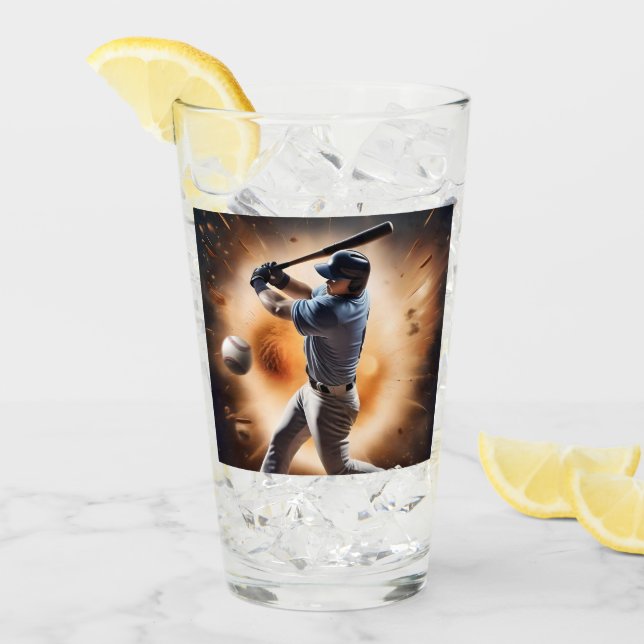 Verre Le terrain de baseball Thunder, (Devant glace)