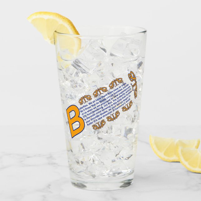 Verre Le vent de l'Harmonie (Devant glace)