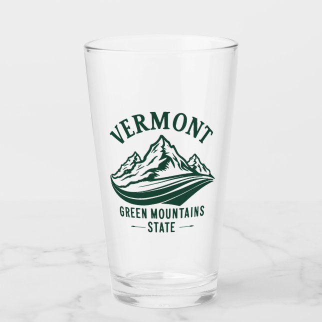 Verre Le Vermont, l'État de Green Mountain (Devant)