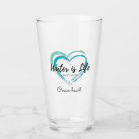 L'eau, c'est la vie. Verre, Mug, Coupe, Abeille de