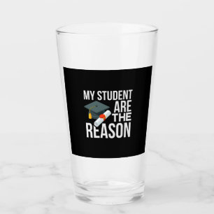 Verre L'enseignant est ma raison d'être