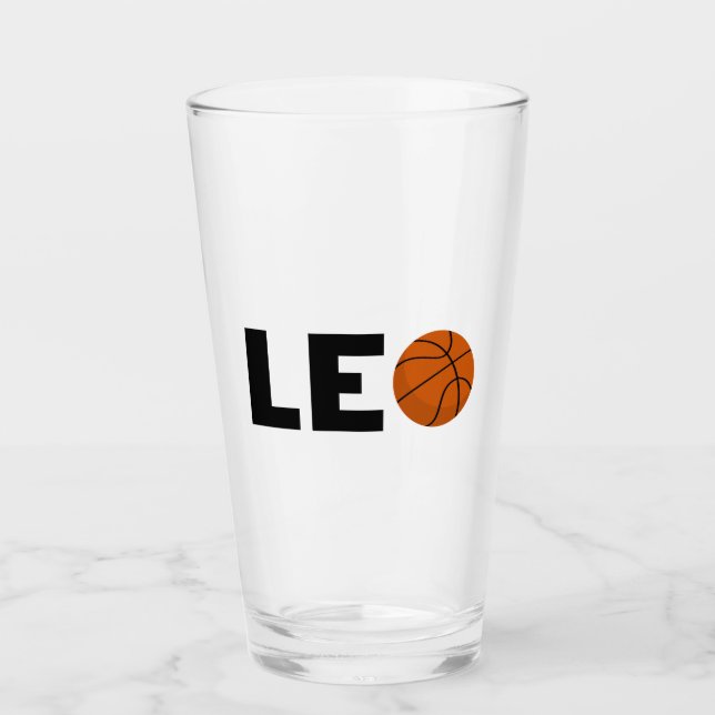 Verre Leo Basket (Devant)