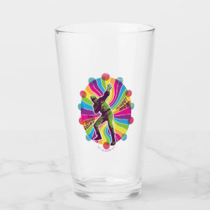 Verre L'équipe du suicide Polka-Dot Homme Psychédél