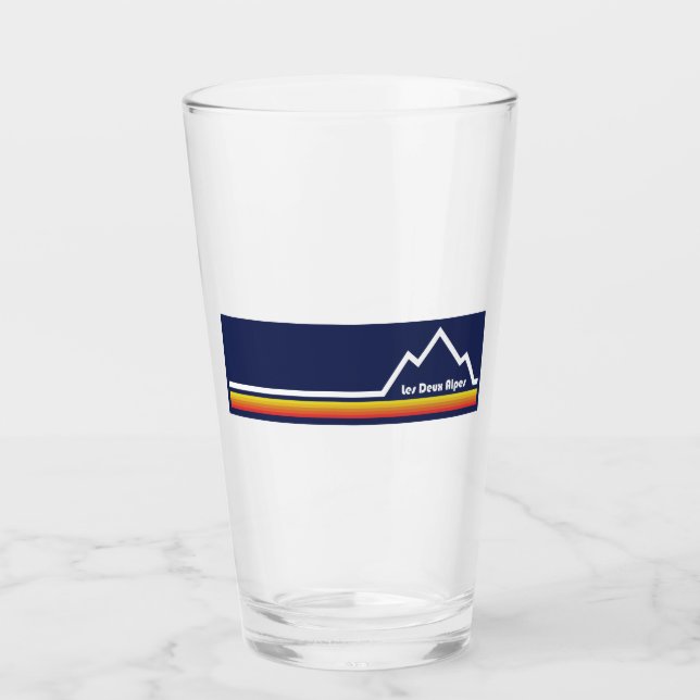 Verre Les Deux Alpes France (Devant)