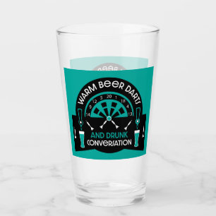Verre Les fléchettes de pub classiques