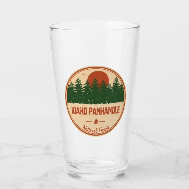 Verre Les Forêts Nationales Idaho Panhandle (Devant)